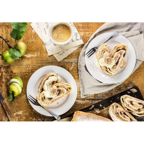 Desertinė iš porceliano  lėkštė baltos spalvos ø 26 cm – Maxwell & Williams-image-1