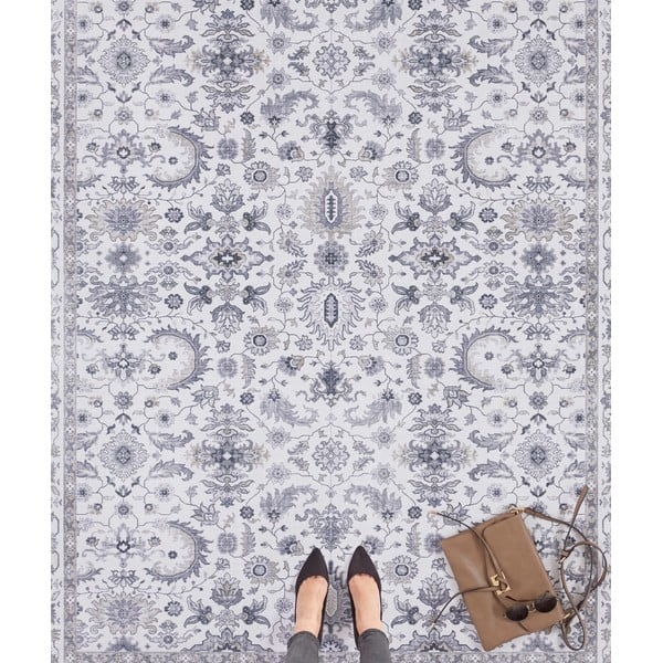 Pilkas kilimas Nouristan Vivana, 160 x 230 cm-image-1