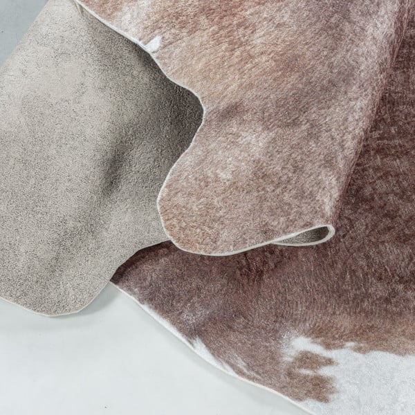 Sintetinė oda rudos spalvos 100x135 cm Etosha – Ayyildiz Carpets-image-3