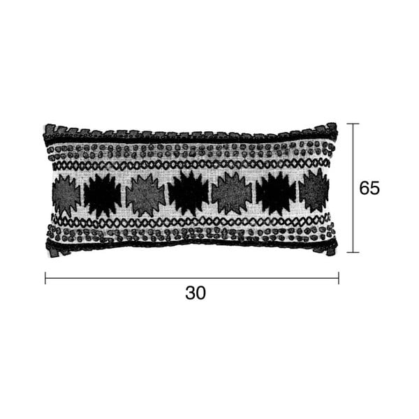 Mėlyna pagalvėlė su "Zuiver Sala" užpildu, 65 x 30 cm-image-1