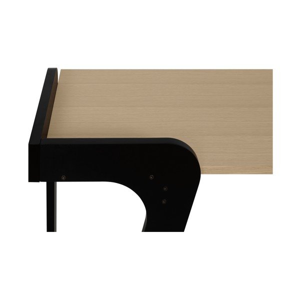 Darbo stalas su ąžuolo stalviršiu 105x57,6 cm Maya - TemaHome-image-4