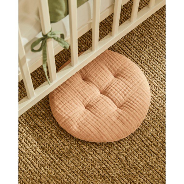 Iš muslino vaikiška pagalvė ø 30 cm Laily – Kave Home-image-1