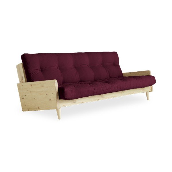 Sulankstoma sofa Karup Design Indie Natural Clear/Bordeaux-image-3