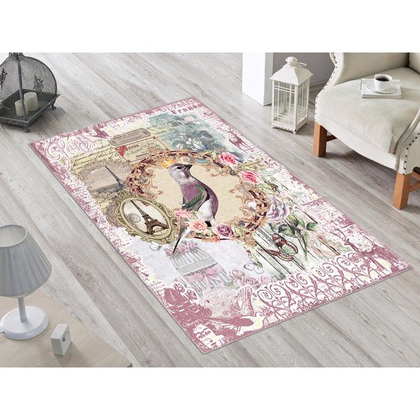 Rožinis kilimas Vitaus Isabella, 120 x 160 cm-image-3