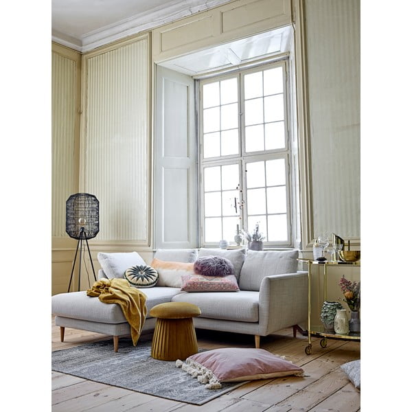 Garstyčių spalvos taburetė Roberta - Bloomingville-image-2