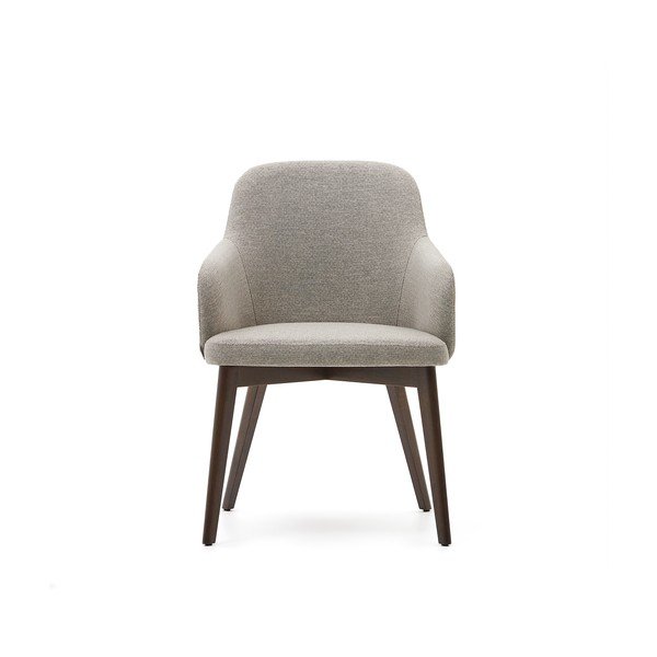 Valgomojo kėdės smėlio spalvos 2 vnt. Nelida – Kave Home-image-2