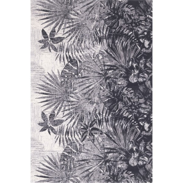 Kilimas iš vilnos pilkos spalvos 160x240 cm Tropic – Agnella