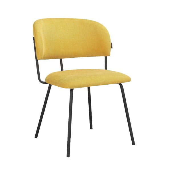 Valgomojo kėdės geltonos spalvos 2 vnt. Claudia – Støraa