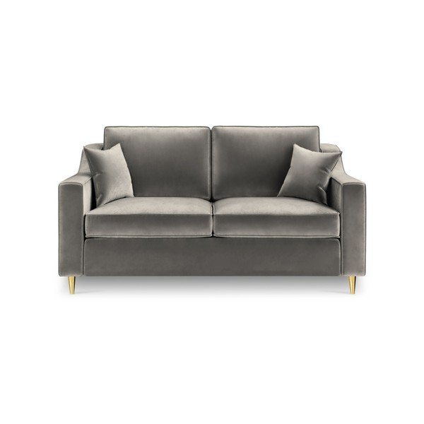 Tamsiai pilka dvivietė sofa Mazzini Sofas Marigold-image-4