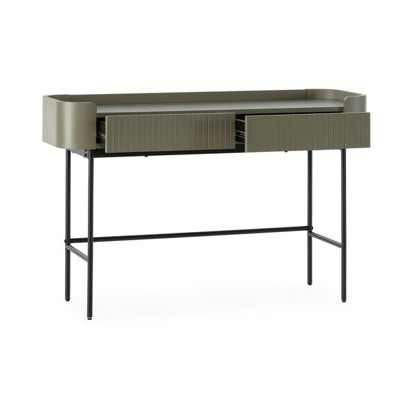 Khaki spalvos konsolinis staliukas 40x120 cm Willa – MOME-image-4