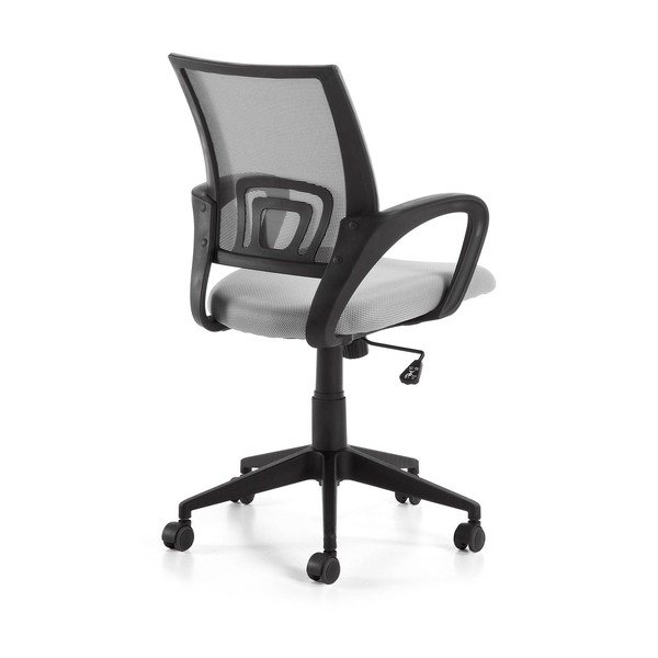 Pilka biuro kėdė Kave Home Ebor-image-3
