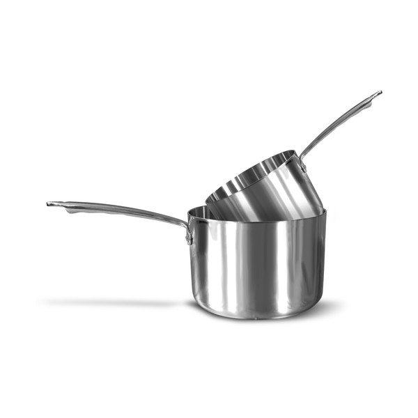 Pentole Agnelli 1907 sidabrinis aukštas puodas, ø 14 cm-image-2