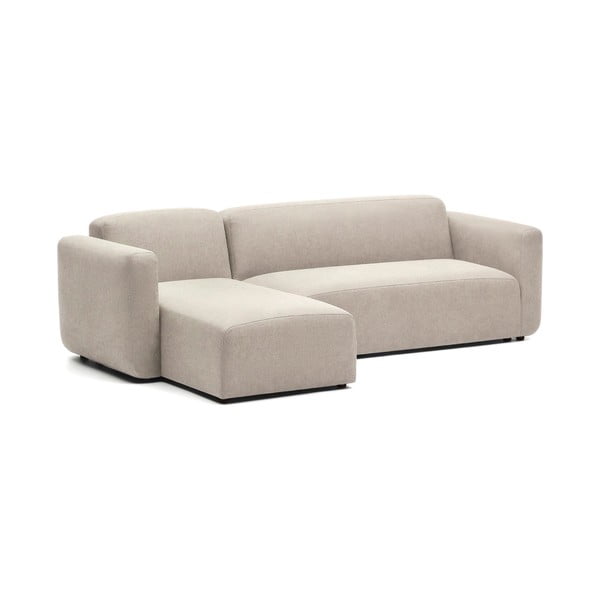 Smėlio spalvos kampinė sofa (kintama) Neom - Kave Home-image-3