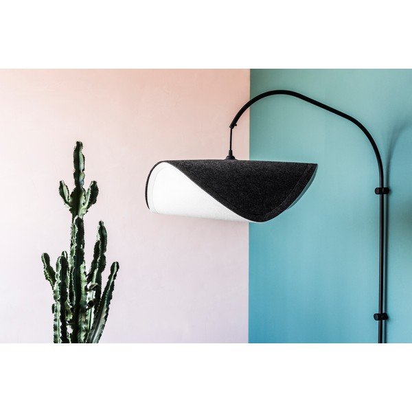 Juodos spalvos iš metalo šviestuvo pagrindas 123 cm Willow – UMAGE-image-2