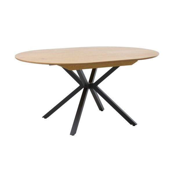 Apvalios formos prailginamas valgomojo stalas su papildomu stalviršiu ø 120 cm Cesura – Unique Furniture-image-2