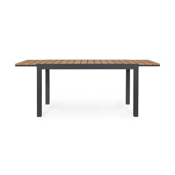 Iš aliuminio sodo valgomojo stalas 90x140 cm Elias   – Bizzotto