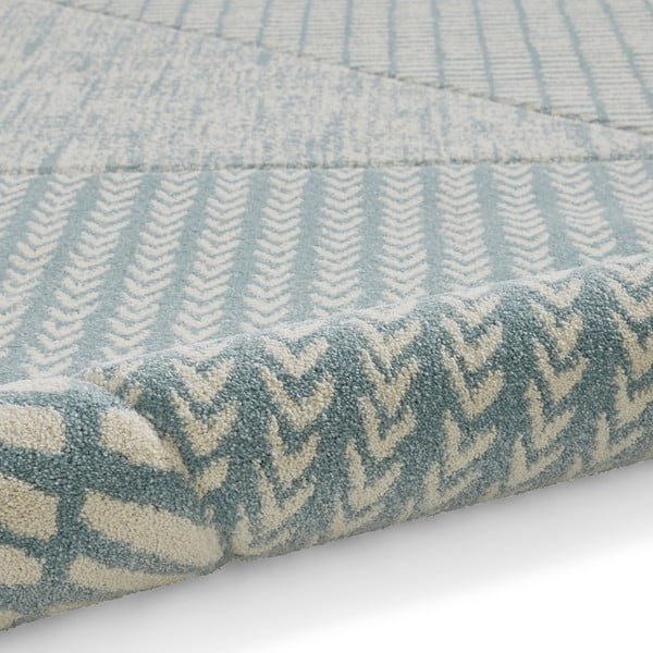 Kilimas šviesiai mėlynos spalvos 80x150 cm Larsson – Catherine Lansfield-image-3