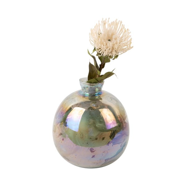 Iš stiklo  rankų darbo vaza (aukštis 26 cm) Melange – PT LIVING-image-3