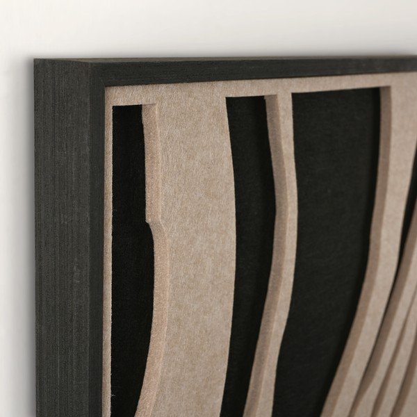 3D paveikslas su rėmeliu/sugeriantis garsą 90x120 cm Sacred Silence 2 – Malerifabrikken-image-2