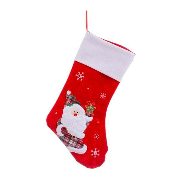 Iš tekstilės Kalėdinės kojinės Santa – Casa Selección