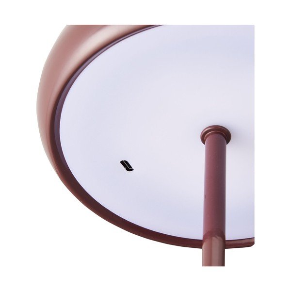 Bordo spalvos iš metalo stalinis šviestuvas (aukštis 23 cm) Margate – House Nordic-image-2