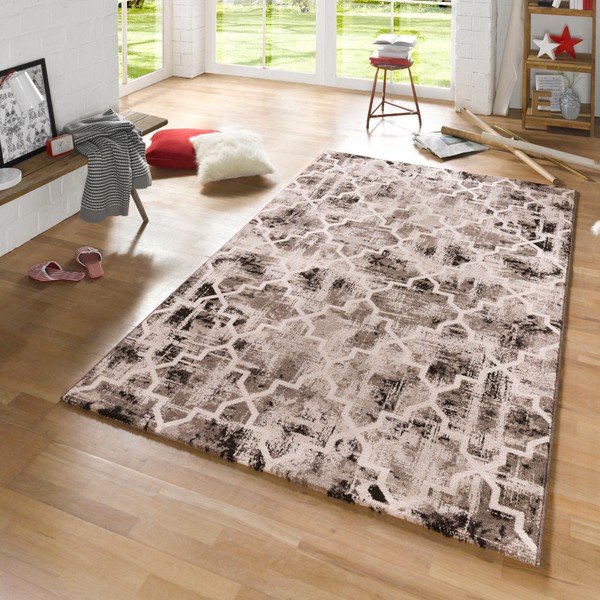 Smėlio spalvos kilimas Mint Rugs Diamond, 80 x 150 cm-image-1