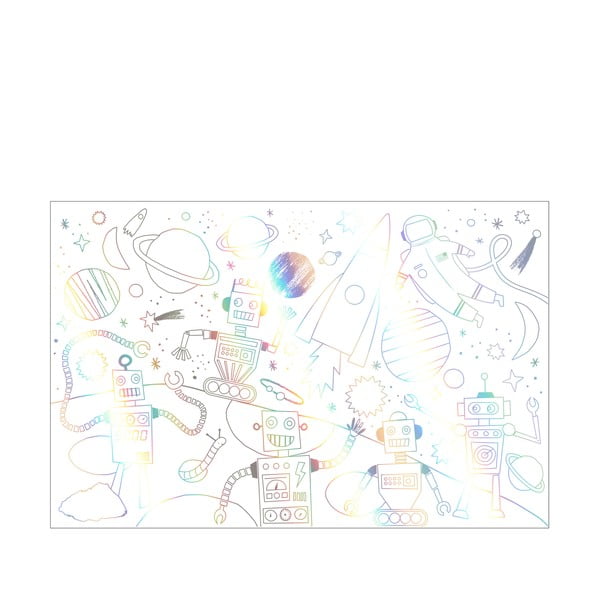 Spalvinimo knygelė Space – Meri Meri-image-3