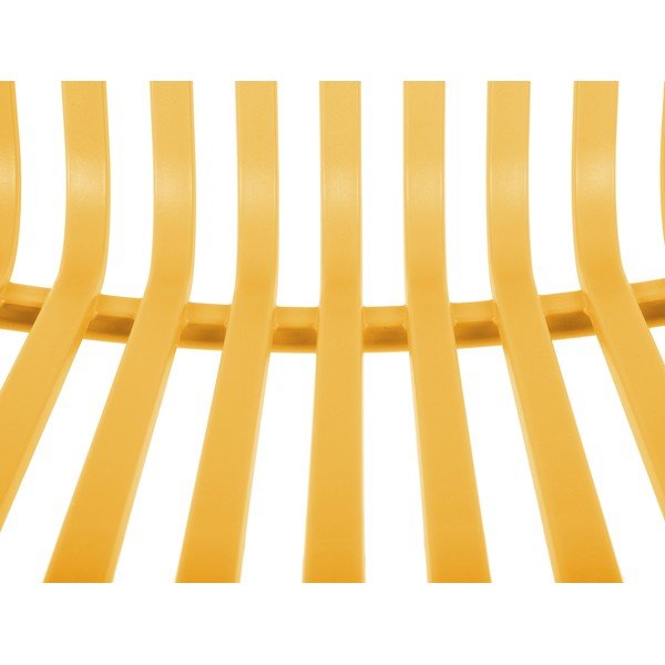 Geltonos spalvos iš plastiko valgomojo kėdė Glee – Leitmotiv-image-4