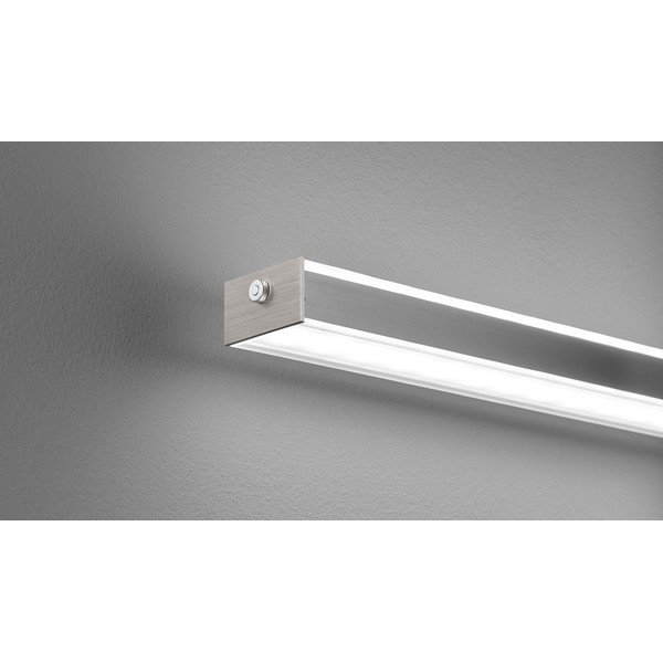 Iš metalo kabantis šviestuvas sidabrinės spalvos LED su pritemdymo funkcija Vitan – Fischer & Honsel-image-3