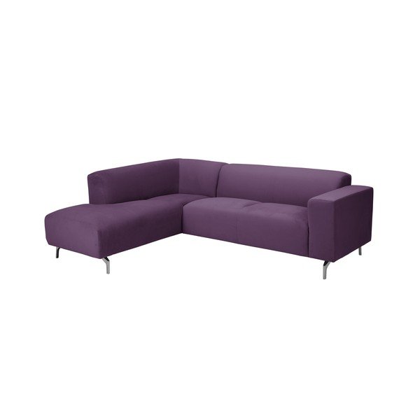Violetinė kampinė sofa "Windsor & Co Sofas Orion", kairysis kampas-image-1