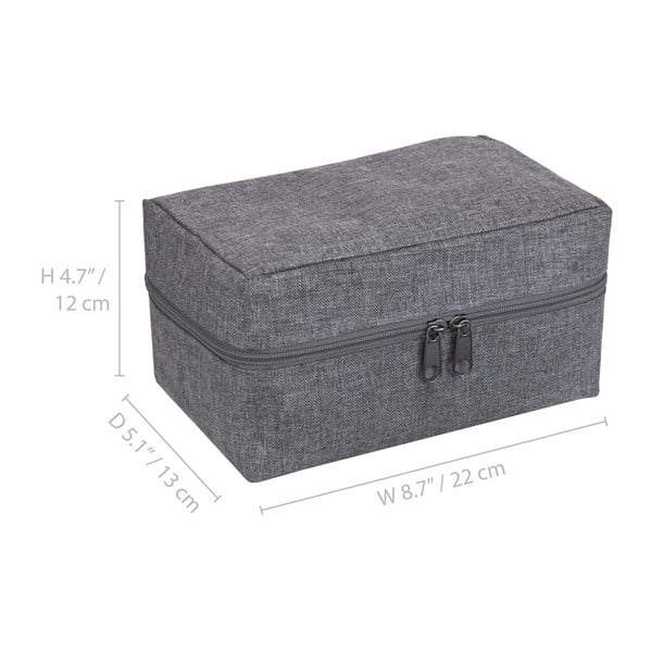 Drabužių spintos organizatoriai iš tekstilės 2 vnt. – Bigso Box of Sweden-image-2