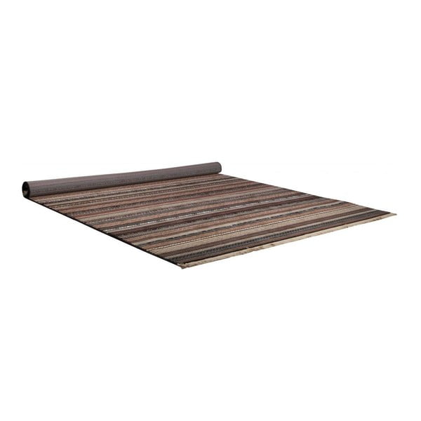 Tamsus raštuotas kilimas Zuiver Nepal Dark, 67 x 245 cm-image-1