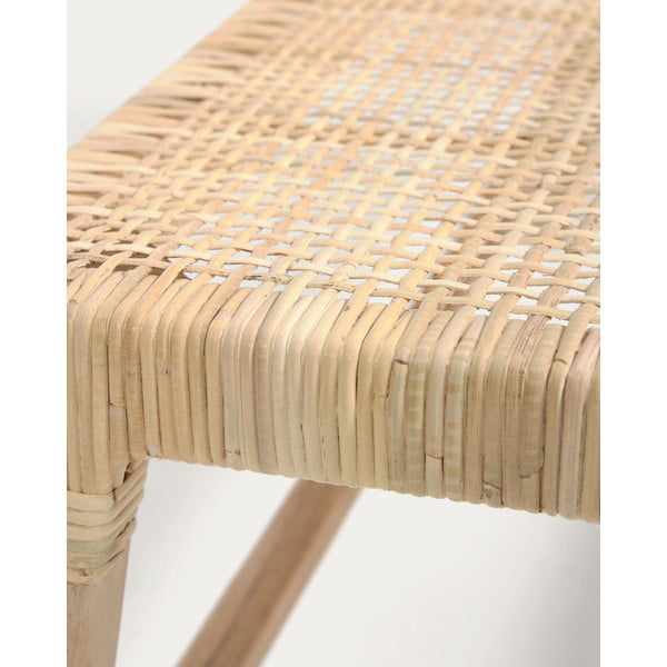 Natūralios spalvos suolas Beida – Kave Home-image-3