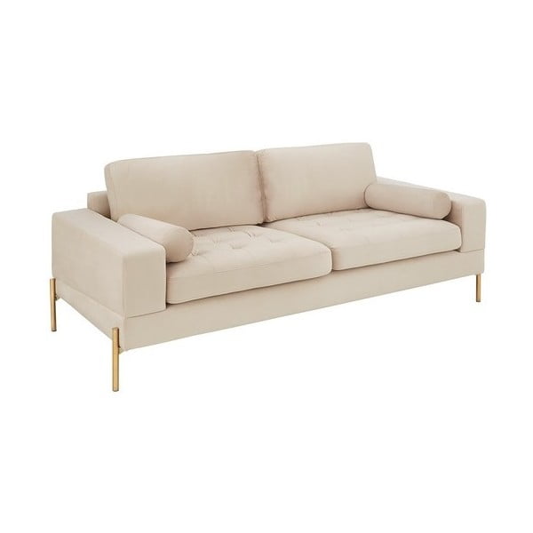 Smėlio spalvos sofa 161 cm Versailles – Ropez-image-2