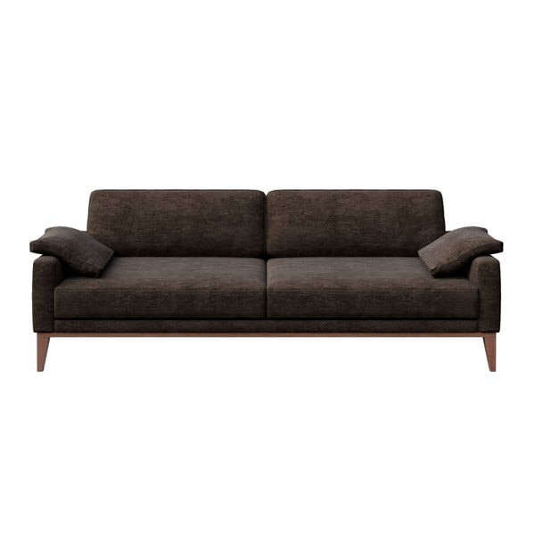 Tamsiai ruda sofa MESONICA Musso, 211 cm