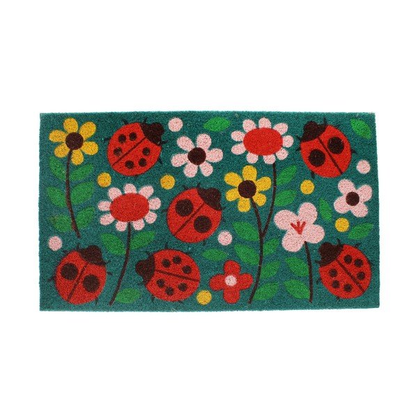 Iš kokoso pluošto grindų kilimėlis 73x43 cm Ladybird – Rex London