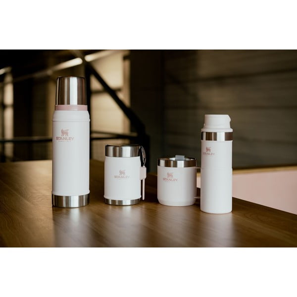 Šviesiai rožinės spalvos iš nerūdijančio plieno maistui termosas Legendary Classic Rose Quartz – Stanley-image-1