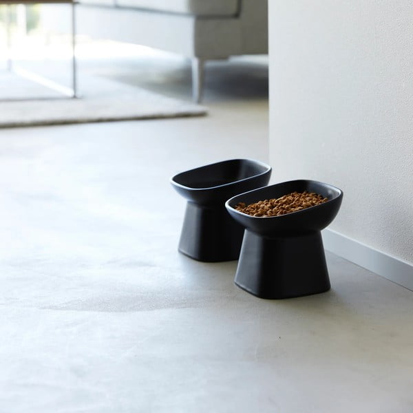 Iš keramikos augintinių dubuo visi augintiniai Tower – YAMAZAKI-image-3