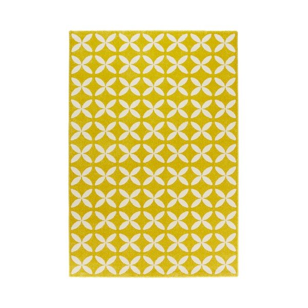 Geltonas kilimas Mint Rugs Tiffany, 290 x 200 cm