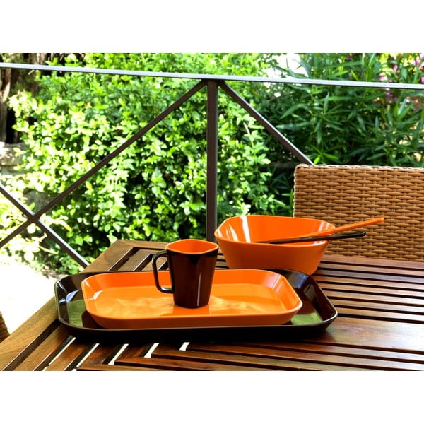 Padėklas "Siena" 46 cm, rudos spalvos-image-2