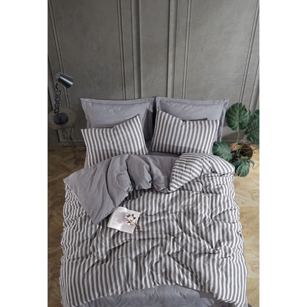 Dvigulė patalynė antracito spalvos 200x200 cm Road Potlu – Mijolnir