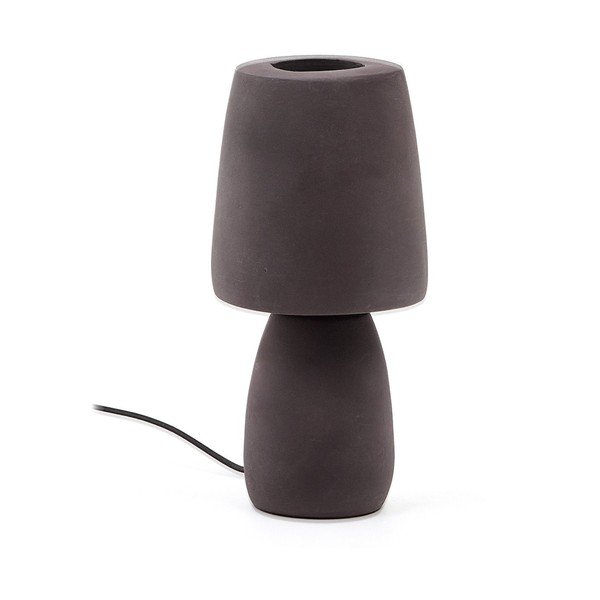 Stalinis šviestuvas tamsiai rudos spalvos (aukštis 30 cm) Tandy – Kave Home
