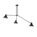 Lubinis šviestuvas juodos spalvos 80x80 cm Dione – Kave Home