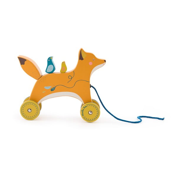 Traukiamas žaislas Fox - Moulin Roty-image-3