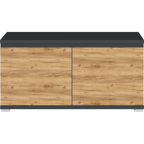 Ąžuolo dekoro batų spinta su suoleliu Lissabon - Germania-image-2