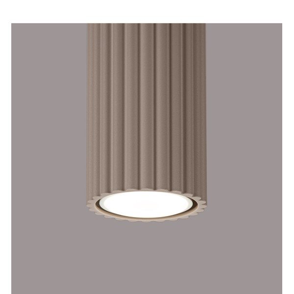 Taupe spalvos iš metalo taškinis šviestuvas Gleam – Sollux-image-3