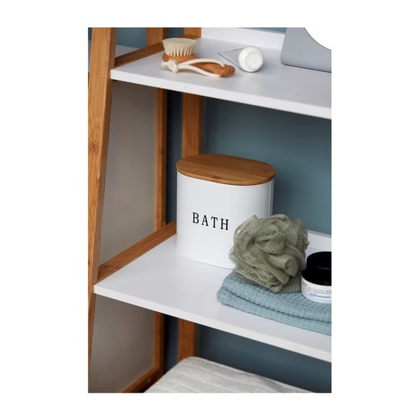 Balta vonios kambario dėžutė su dangčiu Wenko Gara-image-1