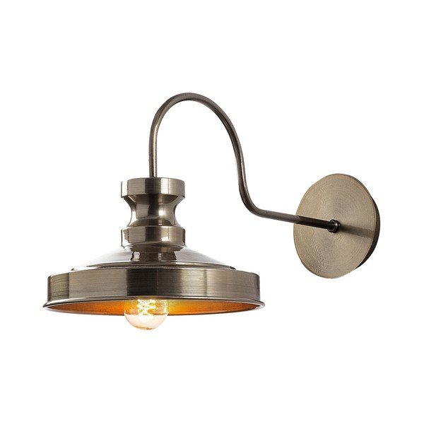 Žalvario spalvos sieninė lempa ø 22 cm Kiruna – Opviq lights-image-3