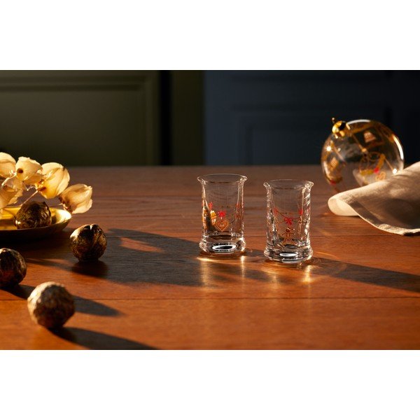 Stiklinės 2 vnt. viskiui 30 ml Holmegaard Christmas – Holmegaard-image-1