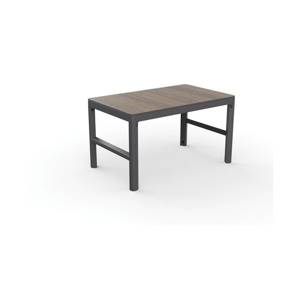 Sodo kavos staliukas iš riešutmedžio 71,5x116 cm Lyon – Keter-image-2